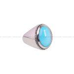 انگشتر فيروزه عجمی مردانه کد 6576