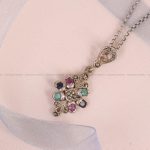 گردنبند میکس زنانه کد 6660