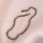 دستبند نقره مردانه کد 6686