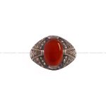 انگشتر عقیق مردانه کد 6710