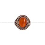 انگشتر عقیق مردانه کد 6718