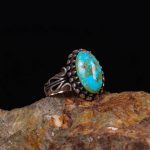 انگشتر فیروزه شجری مردانه کد 6331