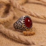 انگشتر عقیق یمن مردانه کد 6701