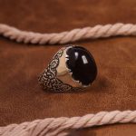 انگشتر عقیق مردانه کد 6733