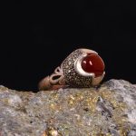 انگشتر عقیق مردانه کد 6760