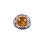 انگشتر سیترین مردانه کد 6432