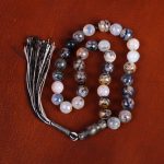 تسبیح عقیق سلیمانی کد 7431