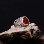 انگشتر عقیق یمن مردانه کد 7899