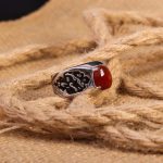 انگشتر عقیق یمن مردانه کد 7912