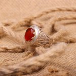 انگشتر عقیق یمن مردانه کد 7913