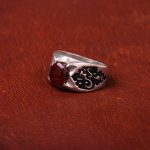 انگشتر عقیق یمن مردانه کد 7916