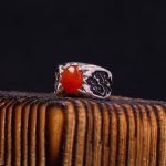 انگشتر عقیق یمن مردانه کد 7922