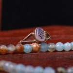 انگشتر عقیق سوسنی مردانه کد 7926