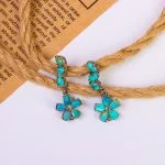 گوشواره فیروزه زنانه کد 6950
