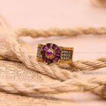 انگشتر طرح یاقوت زنانه کد 6964