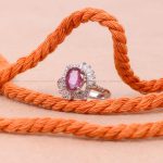 انگشتر یاقوت زنانه کد 6967