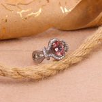 انگشتر الکساندریت زنانه کد 6988