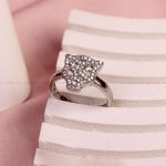 انگشتر نقره زنانه کد 6991