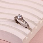 انگشتر نقره زنانه کد 6994