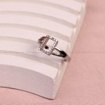 انگشتر نقره زنانه کد 6995