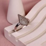 انگشتر نقره زنانه کد 7000