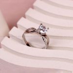 انگشتر نقره زنانه کد 7001