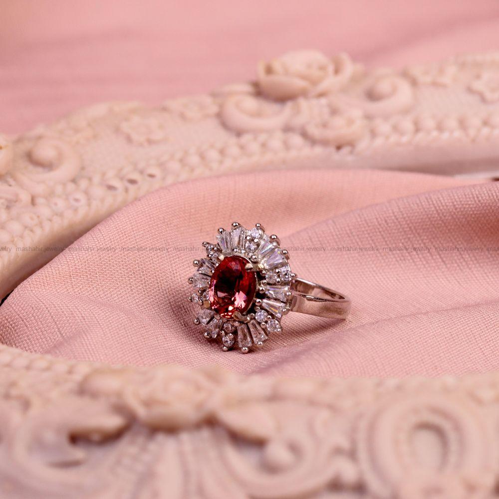 انگشتر الکساندریت زنانه کد 7013