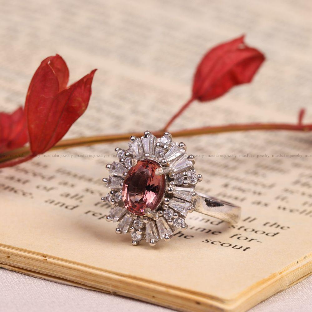 انگشتر الکساندریت زنانه کد 7021