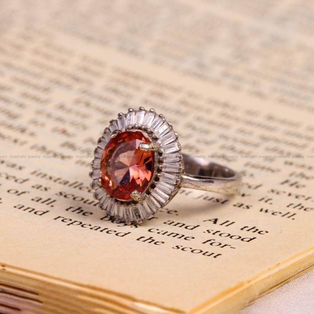 انگشتر الکساندریت زنانه کد 7023