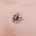 انگشتر الکساندریت زنانه کد 7072