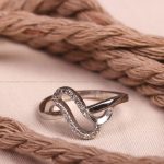 انگشتر نقره زنانه کد 7108