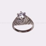 انگشتر نقره زنانه کد 7114