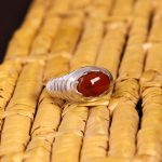 انگشتر عقیق یمن مردانه کد 7210