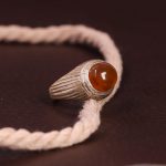 انگشتر عقیق یمن مردانه کد 7213