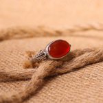 انگشتر عقیق یمن مردانه کد 7278