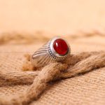 انگشتر عقیق یمن مردانه کد 7279