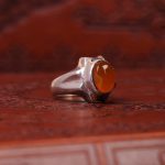 انگشتر عقیق یمن مردانه کد 7301