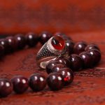 انگشتر عقیق یمن مردانه کد 7310