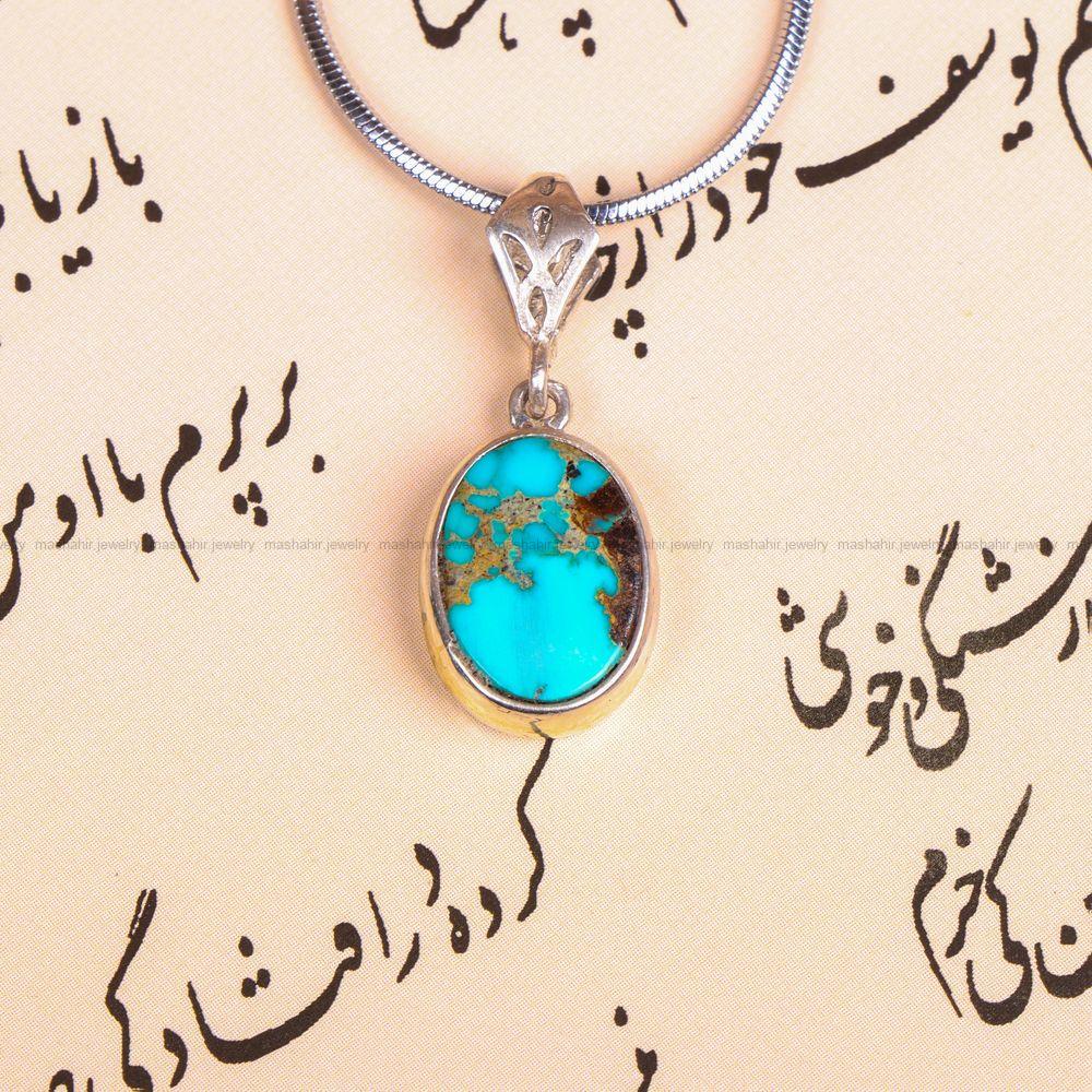 گردنبند فیروزه کد 7499