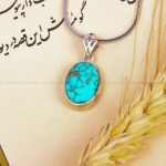 گردنبند فیروزه زنانه کد 7507