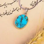 گردنبند فیروزه زنانه کد 7520