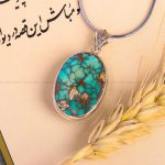گردنبند فیروزه کد 7532