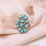 انگشتر فیروزه شجری زنانه کد 7619