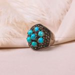 انگشتر فیروزه شجری زنانه کد 7628