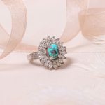 انگشتر فیروزه شجری زنانه کد 7643