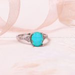 انگشتر فیروزه شجری زنانه کد 7644