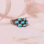 انگشتر فیروزه شجری زنانه کد 7647