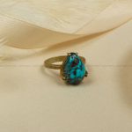 انگشتر فیروزه شجری زنانه کد 7800