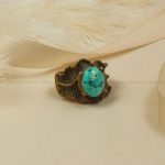 انگشتر فیروزه شجری زنانه کد 7817