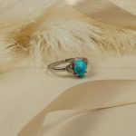 انگشتر فیروزه شجری زنانه کد 7834